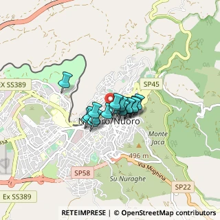 Mappa Via Demurtas, 08100 Nuoro NU, Italia (0.43889)
