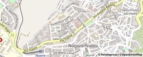 Mappa Nuoro