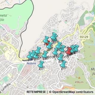 Mappa Via Trento, 08100 Nuoro NU, Italia (0.412)