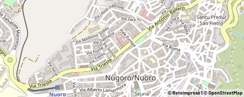 Mappa Nuoro