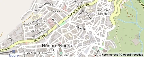 Mappa Nuoro
