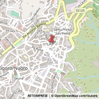 Mappa Via Francesco Sulis, 13, 08100 Nuoro, Nuoro (Sardegna)