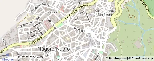 Mappa Nuoro