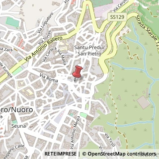 Mappa Piazza Su Connottu, 8, 08100 Nuoro, Nuoro (Sardegna)