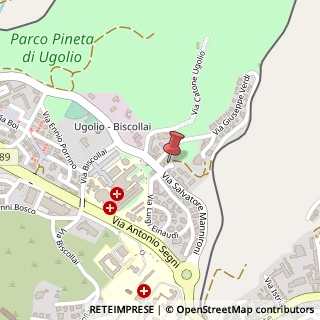 Mappa Piazza De Bernardi, 30/33, 08100 Nuoro, Nuoro (Sardegna)