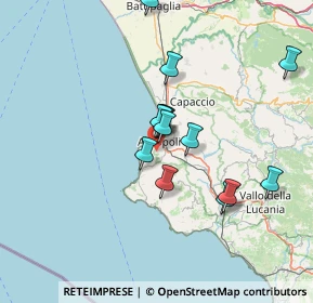 Mappa Via Piano delle Pere, 84043 Agropoli SA, Italia (13.19615)