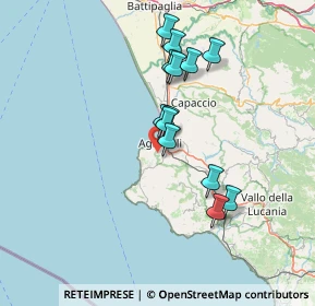 Mappa Via Piano delle Pere, 84043 Agropoli SA, Italia (13.16846)