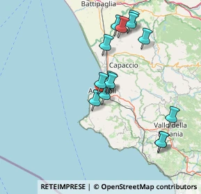 Mappa Via Piano delle Pere, 84043 Agropoli SA, Italia (15.44214)