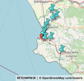 Mappa Via Piano delle Pere, 84043 Agropoli SA, Italia (10.26364)