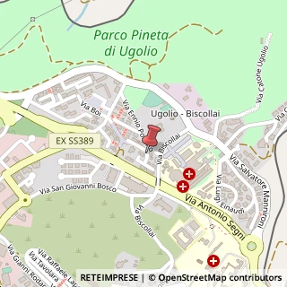 Mappa Via Jago Siotto,  3, 08100 Nuoro, Nuoro (Sardegna)