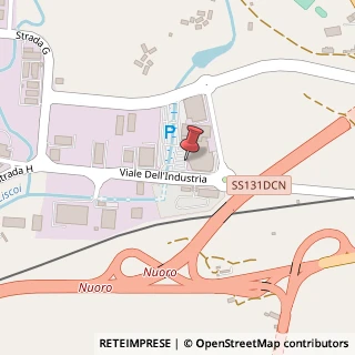 Mappa Zona Industriale Prato Sardo, 08100 Nuoro, Nuoro (Sardegna)