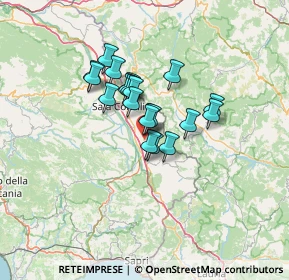Mappa Via Noce Del Conte, 84034 Padula SA, Italia (9.645)
