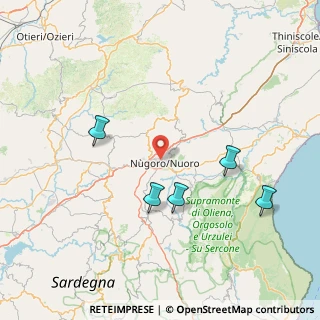 Mappa Via Giuseppe Verdi, 08100 Nuoro NU, Italia (54.677)