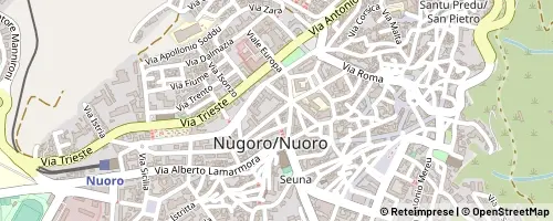 Mappa Nuoro