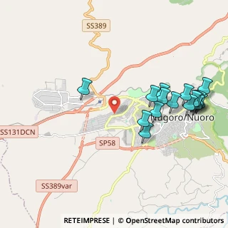Mappa Via Luigi Longo, 08100 Nuoro NU, Italia (2.44875)