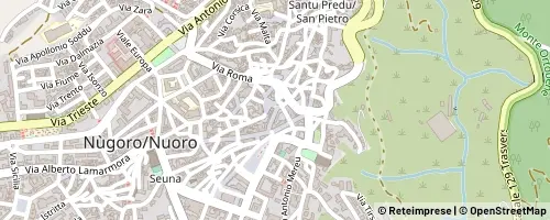 Mappa Nuoro