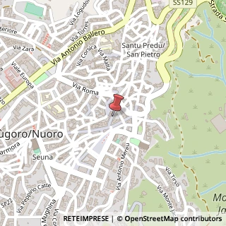 Mappa Via Giovanni Maria Angioy, 12, 08100 Nuoro, Nuoro (Sardegna)