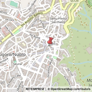 Mappa Via Camillo Benso Conte di Cavour, 16, 08100 Nuoro, Nuoro (Sardegna)