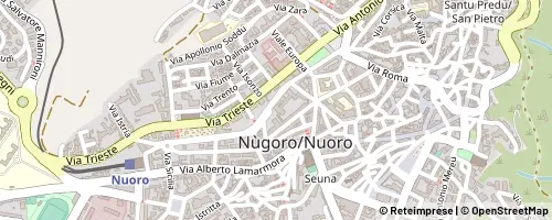 Mappa Nuoro