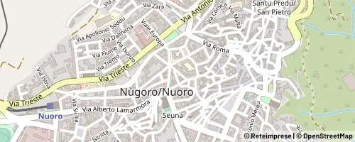 Mappa Nuoro