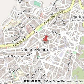 Mappa Via Dante,  22, 08100 Nuoro, Nuoro (Sardegna)