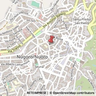 Mappa Via Michele Papandrea, 37, 08100 Nuoro, Nuoro (Sardegna)
