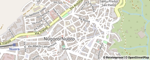 Mappa Nuoro