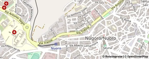 Mappa Nuoro