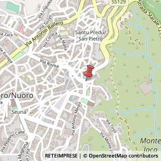 Mappa Via Aspromonte, 4, 08100 Nuoro, Nuoro (Sardegna)