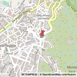 Mappa Via Aspromonte, 5, 08100 Nuoro, Nuoro (Sardegna)