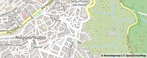Mappa Nuoro
