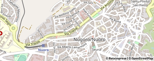 Mappa Nuoro