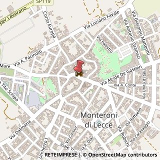 Mappa Via Lopez, 31, 73047 Monteroni di Lecce, Lecce (Puglia)