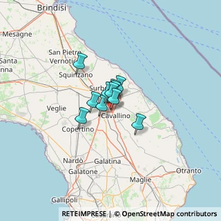 Mappa Via della Marina, 73020 Lecce LE, Italia (6.22091)