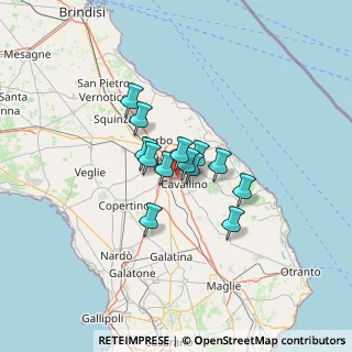 Mappa Via della Marina, 73020 Lecce LE, Italia (8.55846)