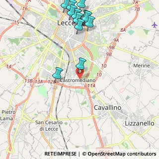 Mappa Via della Marina, 73020 Lecce LE, Italia (2.94154)