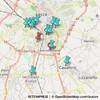 Mappa Via della Marina, 73020 Lecce LE, Italia (2.07786)
