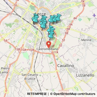 Mappa Via della Marina, 73020 Lecce LE, Italia (2.07143)