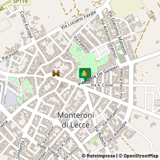 Mappa Piazzetta Romano, 73047 Monteroni di Lecce LE, Italia, 73047 Monteroni di Lecce, Lecce (Puglia)