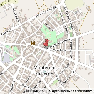 Mappa Via Roma, 91, 73047 Monteroni di Lecce, Lecce (Puglia)