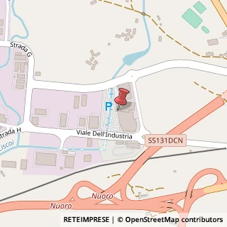Mappa Viale Dell'Industria, 12, 08100 Nuoro, Nuoro (Sardegna)