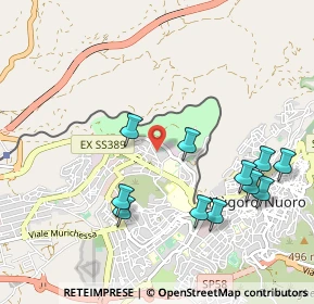 Mappa Via Ennio Porrino, 08100 Nuoro NU, Italia (1.15818)
