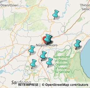 Mappa Via Ennio Porrino, 08100 Nuoro NU, Italia (11.70769)