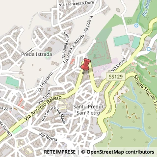 Mappa Via Antonio Ballero, 112, 08100 Nuoro, Nuoro (Sardegna)