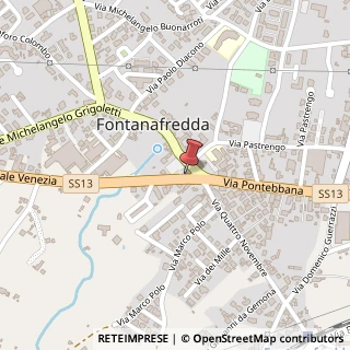Mappa Viale Grigoletti, 3, 33074 Fontanafredda, Pordenone (Friuli-Venezia Giulia)