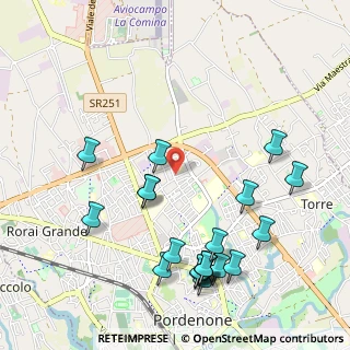 Mappa Via Poffabro, 33170 Pordenone PN, Italia (1.189)