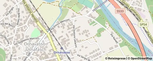 Mappa Ornavasso