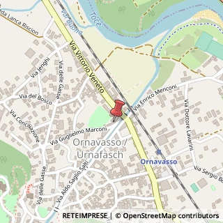 Mappa Via Aldo Saglio Salti, 6, 28877 Ornavasso, Verbano-Cusio-Ossola (Piemonte)