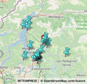 Mappa Via Don Arturo Fumagalli, 23815 Introbio LC, Italia (11.772)