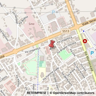 Mappa Via dell'Autiere, 50-54, 33170 Pordenone, Pordenone (Friuli-Venezia Giulia)